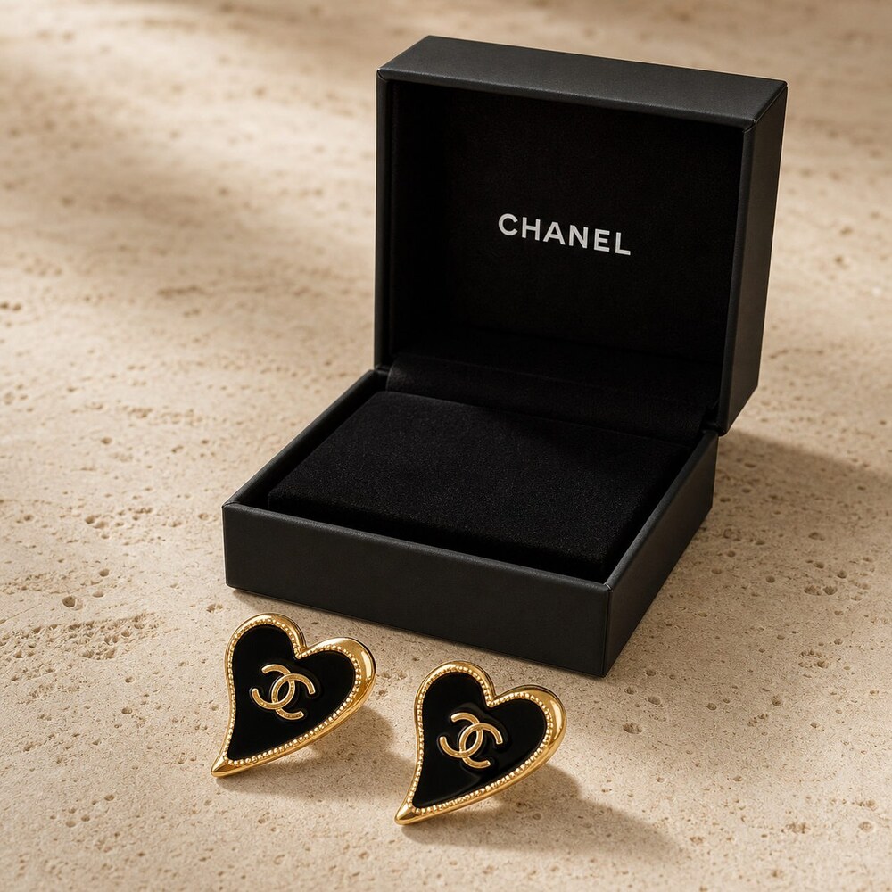 CHANEL Classic Parisian Earrings Style 39 | New with Box - Picture 4 of 9